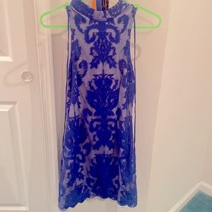 Blue Lace dress
